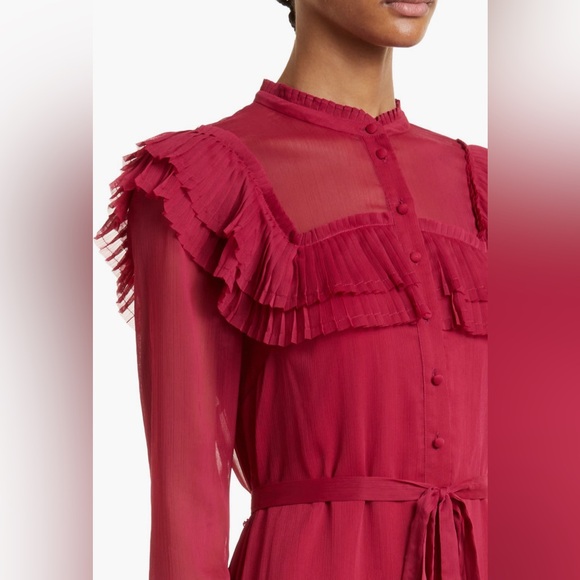 Ted Baker London chiffon shirt dress - Picture 4 of 9